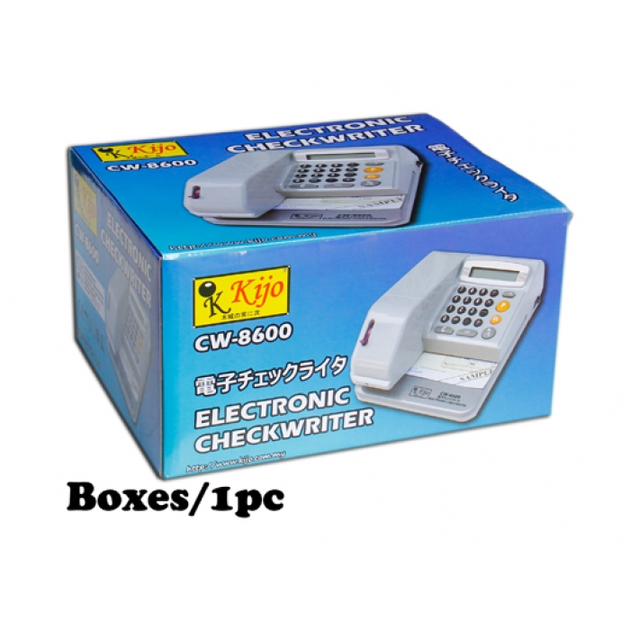 Kijo Electronic Cheque Writer Machine CW8600 Orient Treasure Trading